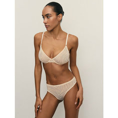 Трусы Zarina, размер 2XL (RU 52), бежевый