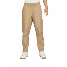 Брюки карго NIKE Club Mens Woven Cargo Pants, размер XXL, бежевый