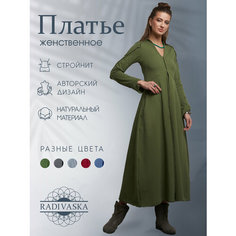 Платье RADIVASKA Boho / Бохо, размер XL (48), хаки