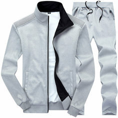 Костюм спортивный MOOCIE, размер 6XL, серый