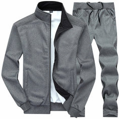 Костюм спортивный MOOCIE, размер 6XL, серый
