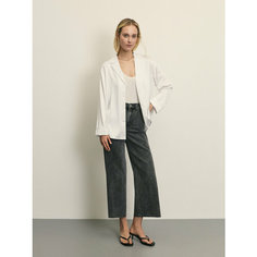 Джинсы кюлоты Zarina culottes, размер XL (RU 50), серый деним