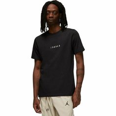 Футболка спортивная NIKE M J EMB JORDAN AIR CREW, размер XS, черный