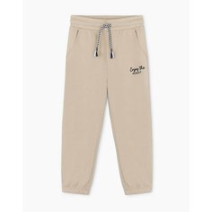 Брюки спортивные Gloria Jeans, размер 4-6л/116, бежевый