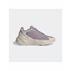 Кроссовки adidas Ozelle, полнота F (EU)/ на среднюю стопу, размер 4,5 UK, бежевый/фиолетовый