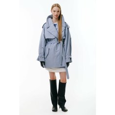Тренчкот INACHE, размер L/XL, голубой ИнаЧе
