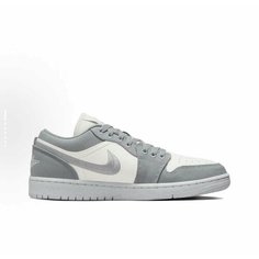 Кроссовки Jordan 1 Low Light Steel Grey, размер 6 US, серый
