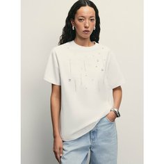 Футболка Zarina, размер XL (RU 50), белый
