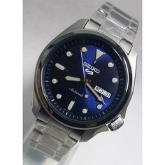 Наручные часы SEIKO 5 Sports, синий/серебристый