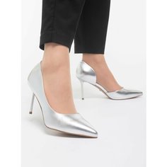 Туфли лодочки Pierre Cardin, размер 36, серебристый