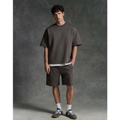 Шорты спортивные Gloria Jeans GJ BLACK, размер XS (40-42), коричневый
