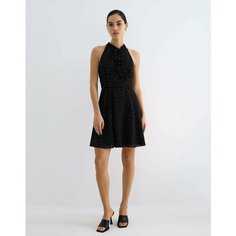 Платье Gloria Jeans GJ BLACK, размер L (48-50), черный/белый