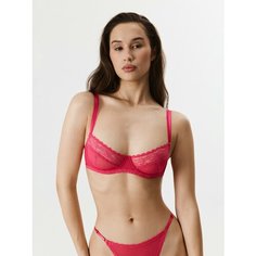Бюстгальтер infinity lingerie, размер 70C, малиновый