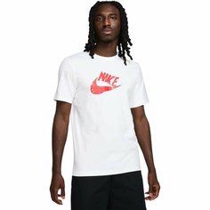 Футболка спортивная NIKE 12MO Futura Tee, размер XL, белый