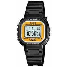 Наручные часы CASIO Collection, черный, желтый