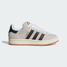 Кеды adidas Originals Campus 00S W, полнота F, размер 5,5 UK, бежевый/черный