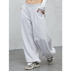 Брюки спортивные Stylish Baby, размер 42-44-164, серый меланж