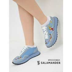 Кроссовки Salamander Весна-лето 2025, полнота 4, размер 36, голубой