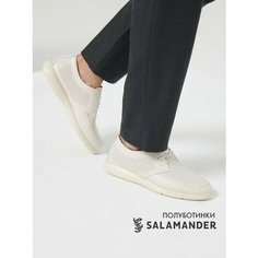 Полуботинки Salamander, размер 44, белый