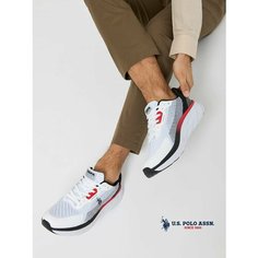 Кроссовки U.S. POLO ASSN. Весна-лето 2025, полнота 6, размер 40, белый