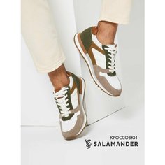 Кроссовки Salamander Весна-лето 2025, полнота 6 (RU)/ на среднюю стопу, размер 44, коричневый