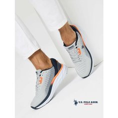 Кроссовки U.S. POLO ASSN. Весна-лето 2025, полнота 6, размер 41, серый