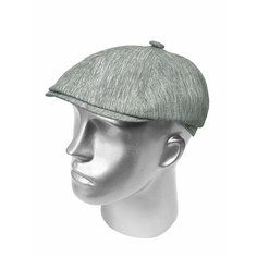 Бейсболка RexTex для мужчин, размер 59, серый