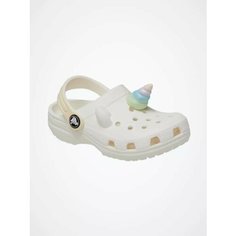 Сабо Crocs, размер C6 US, молочный
