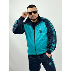 Костюм спортивный , размер M, синий/голубой Нет бренда