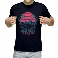 Футболка Us Basic, размер XL, темно-синий