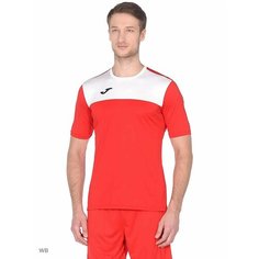 Футболка спортивная JOMA, размер S, красный/белый