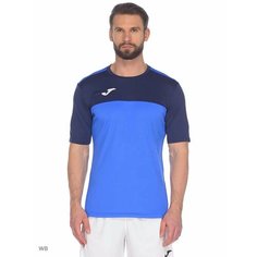 Футболка спортивная JOMA, размер S, синий/темно-синий
