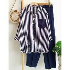 Комплект одежды 1, размер 5XL, blue No Brand