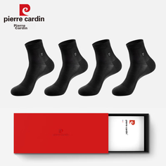 Носки Pierre Cardin, комплект, 4 пары, размер OneSize, black