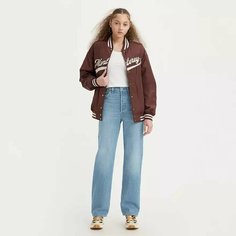 Джинсы Levis RIBCAGE, размер W28/L28, голубой Levis®