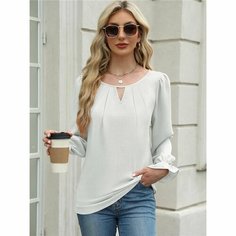 Футболка, размер 52, белый Нет бренда