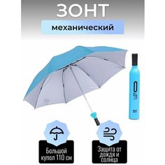 Мини-зонт , голубой Produshop