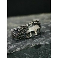 Кольцо DRAKON IRG, безразмерное, серебристый