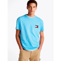 Футболка Tommy Jeans, размер 3XL, голубой
