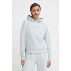 Худи CALVIN KLEIN Hero Logo, размер M, , голубой