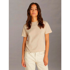 Футболка CALVIN KLEIN, размер XS, бежевый