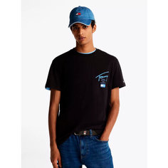 Футболка Tommy Jeans, размер 3XL, черный