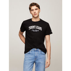 Футболка Tommy Jeans, 1 шт., размер XL, черный
