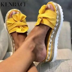 Босоножки KENBACI, размер EU 36, желтый