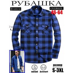 Рубашка В час досуга, размер 46 Нет бренда