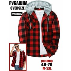 Рубашка В час досуга, размер 64, рыжий Нет бренда