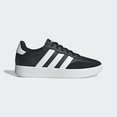 Кеды adidas Barreda, размер 9,5 UK, черный/белый