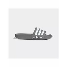 Шлёпанцы adidas Adilette Shower, размер 14 UK, серый