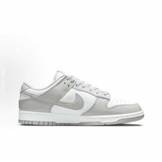 Кроссовки NIKE Dunk Low Grey Fog, полнота D, размер 8.5 US, серый