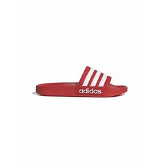 Шлёпанцы adidas Adilette Shower, размер 12 UK, красный
